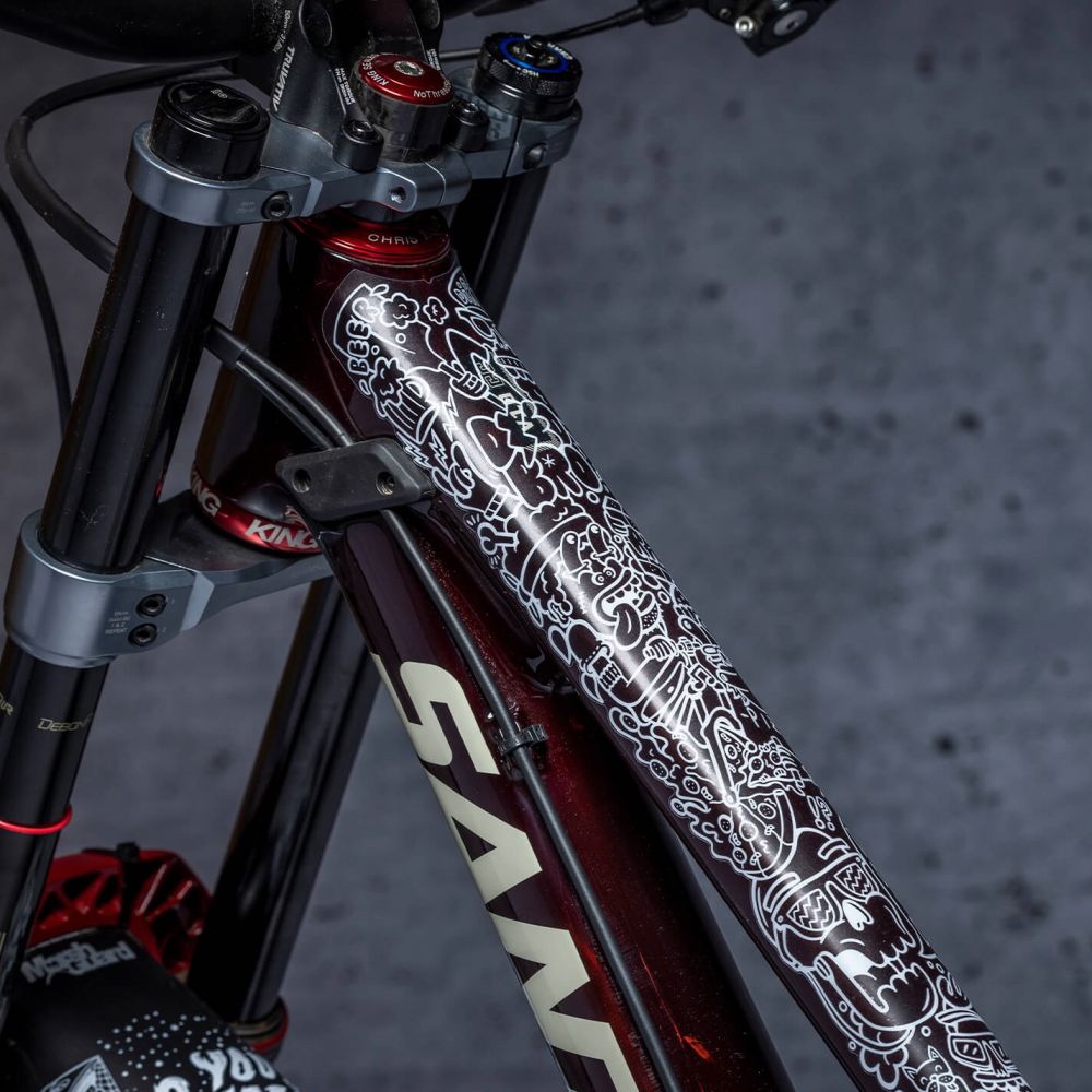 Dyedbro Frame Protection Juay Bikeaholic