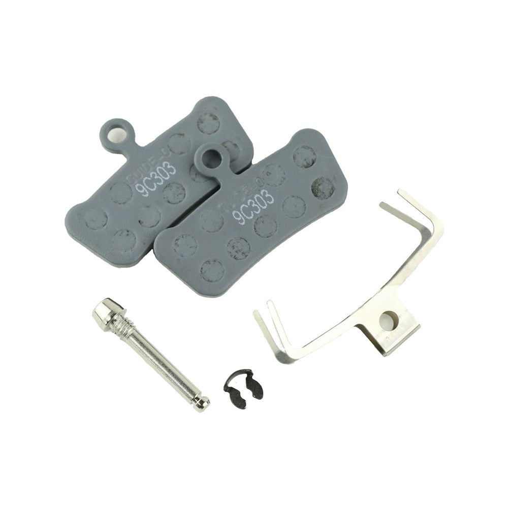 SRAM Disc Brake Pads - Organic / Steel ( Powerful) - Trail / Guide / G2 / Level 4 Piston - Medium OE MTB Pad
