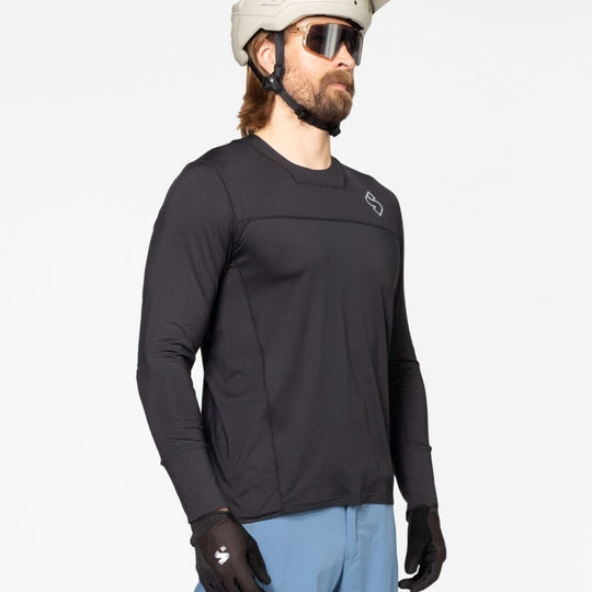 Hunter Mtb Ls Jersey Black