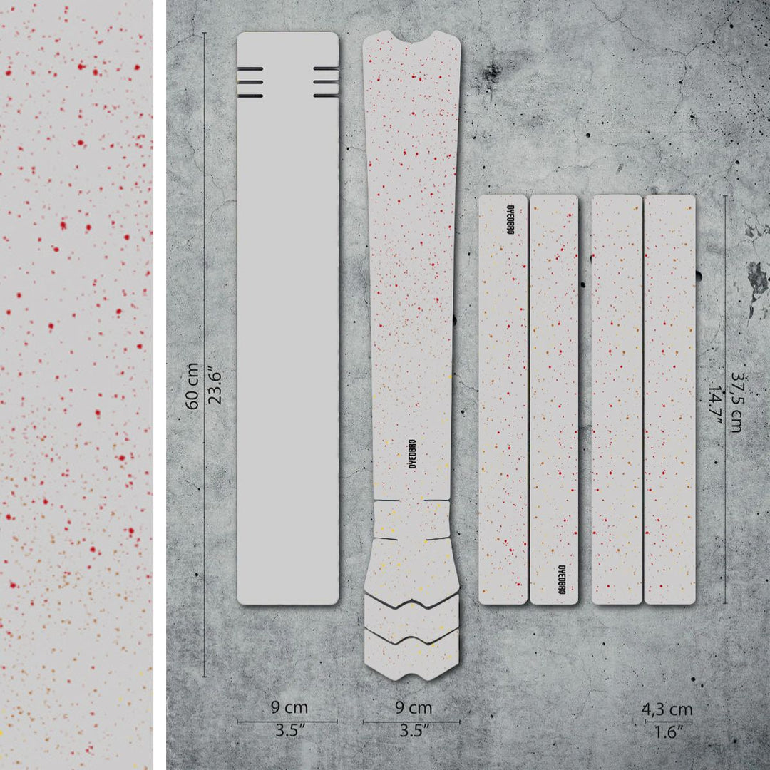 Dyedbro Mtb Frame Protection Speckled