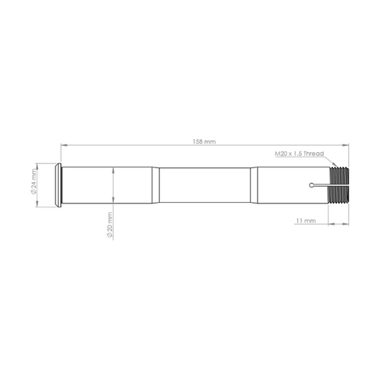 Burgtec Rockshox BoXXer Axle