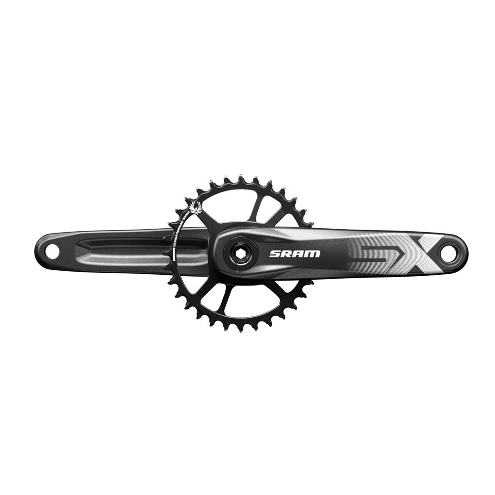 SRAM Crankset SX Eagle Boost 148 DUB 12 Speed 165mm with Direct Mount 32 Tooth X-Sync with Steel Chain Ring A1
