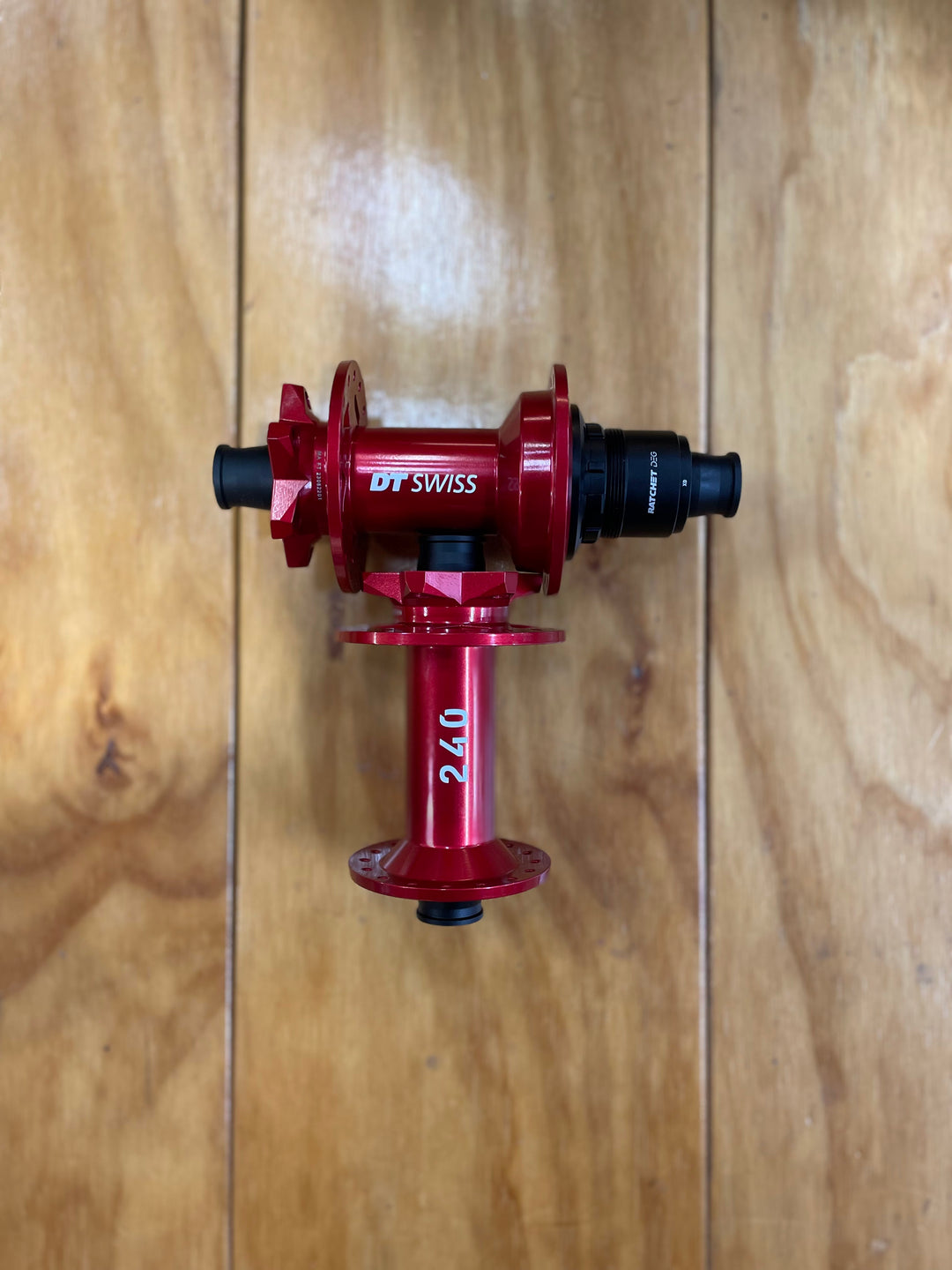 DT Swiss 240 DEG Rear Limited Edition Red Colorway