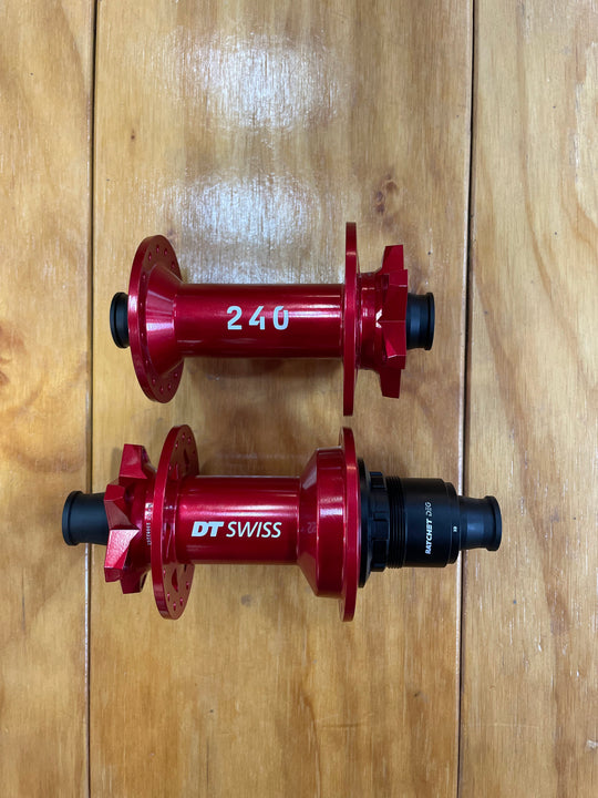 DT Swiss 240 DEG Rear Limited Edition Red Colorway