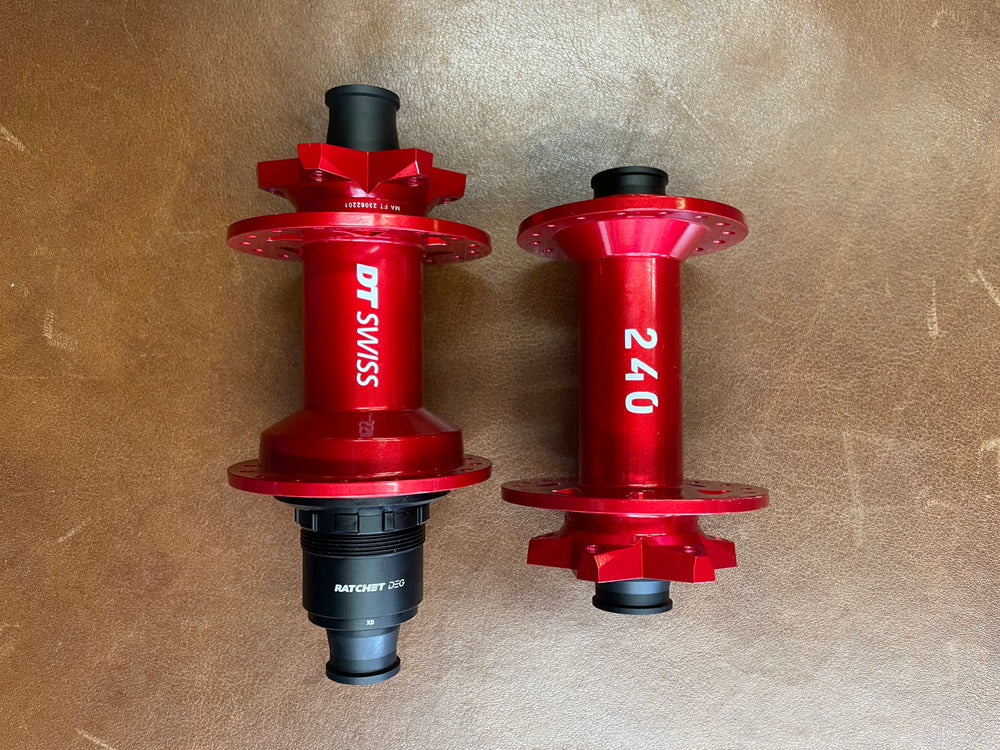 DT Swiss 240 DEG Rear Limited Edition Red Colorway