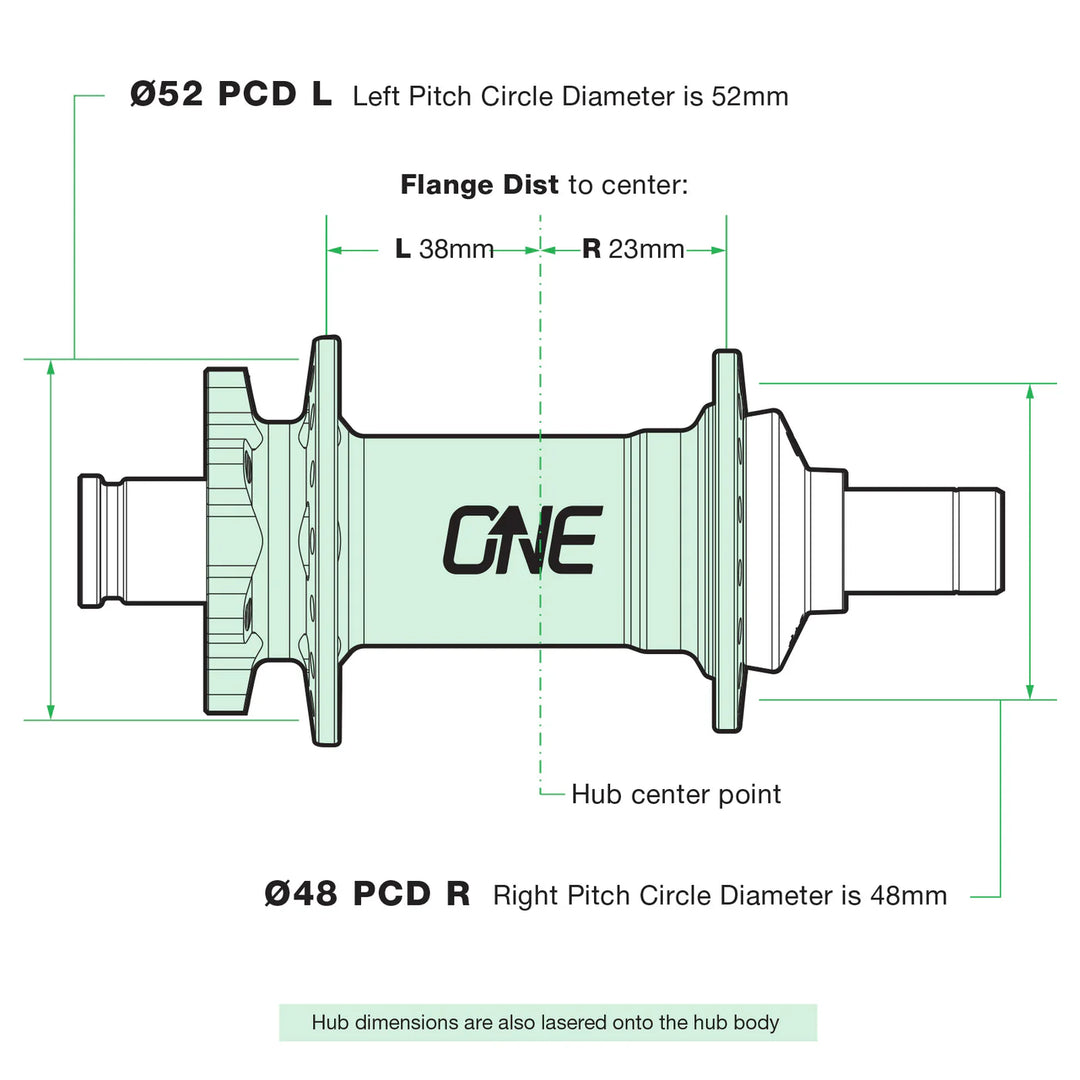 OneUp Rear Hub Boost 28H