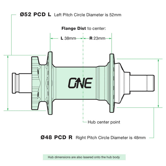 OneUp Rear Hub Boost 28H